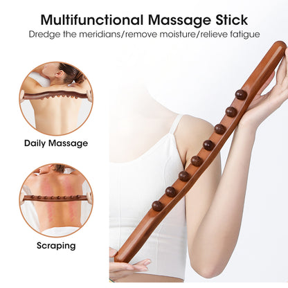 Wooden Therapy Massage Roller